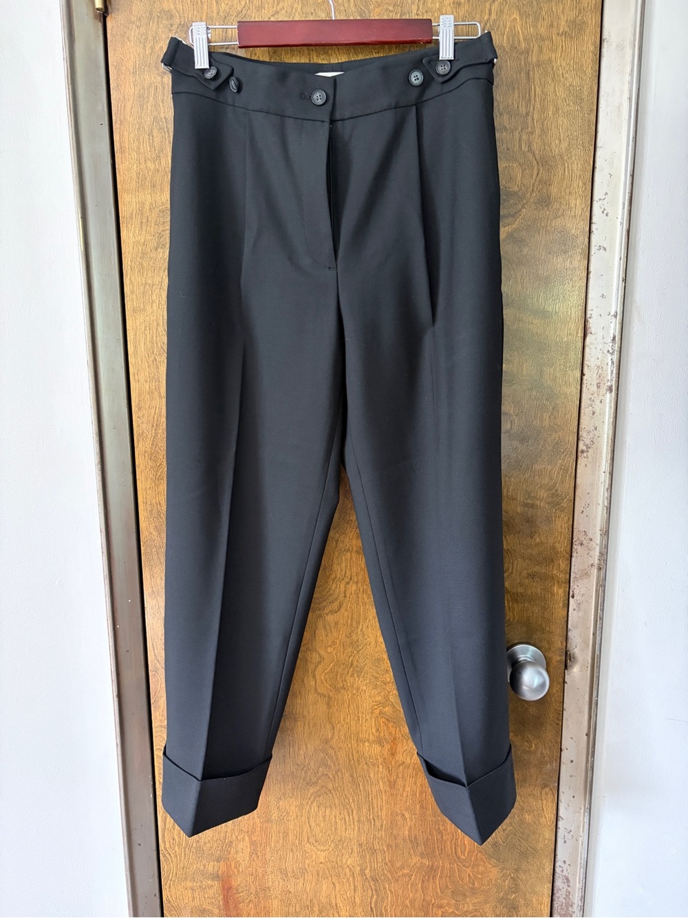 Club Monaco Black Tailored Dress Trousers